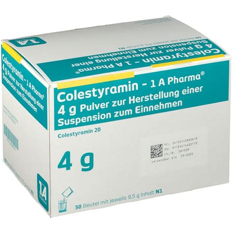 colestyramin 4g saft